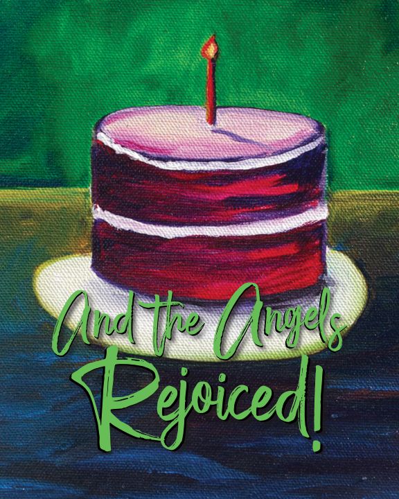 "And the Angels Rejoiced" 8 x 10 Paper Art Print