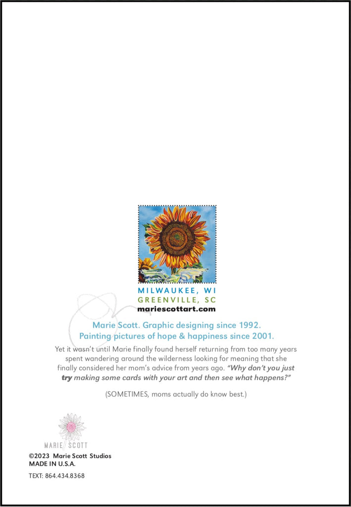 “CHERRY 8” Greeting Card