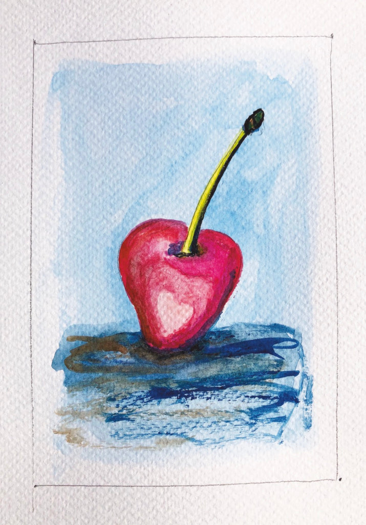 “CHERRY 1” Greeting Card