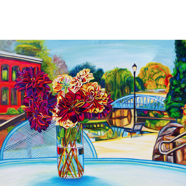 "Greenville Bouquet" DECORATOR ART PRINT