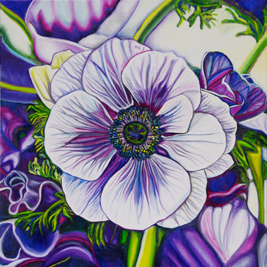 “Hope” {FLORAL OIL PAINTING}