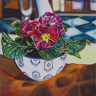 “Nuture” {FLORAL OIL PAINTING}