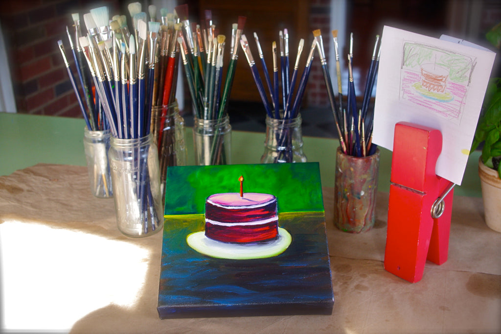 "And the Angels Rejoiced" 8 x 10 Paper Art Print