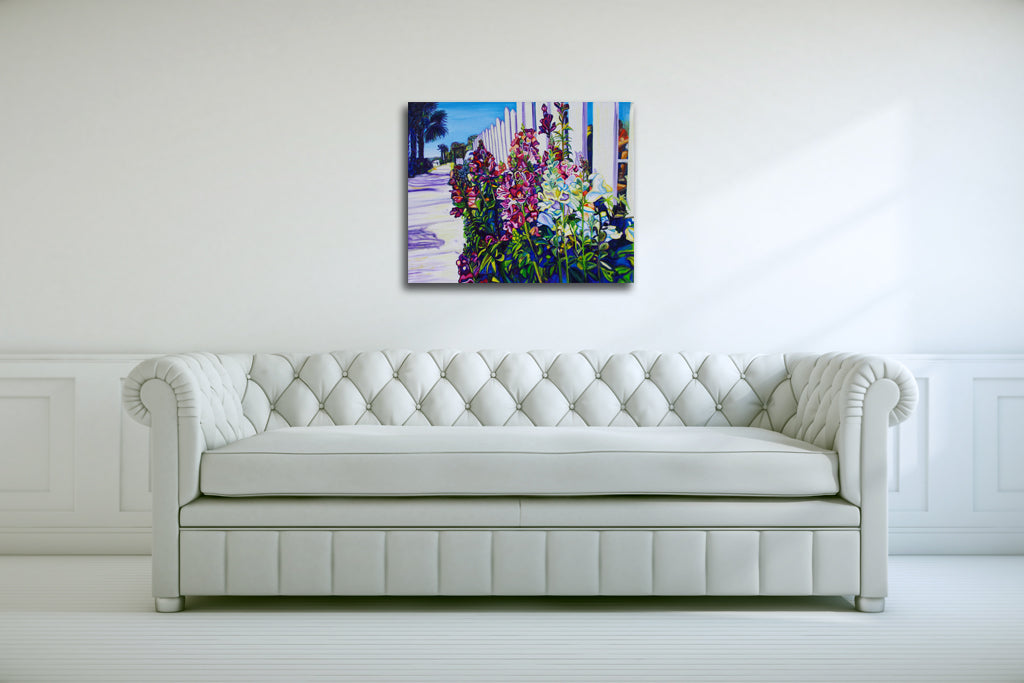 "Poe's Tavern" {LANDSCAPE OIL PAINTING}