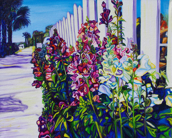 "Poe's Tavern" {LANDSCAPE OIL PAINTING}