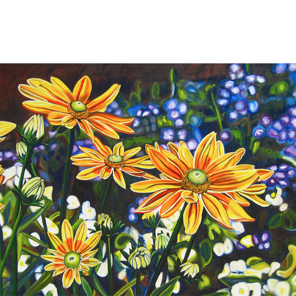"Rudbeckia" 16" x 20" Decorator ART PRINT