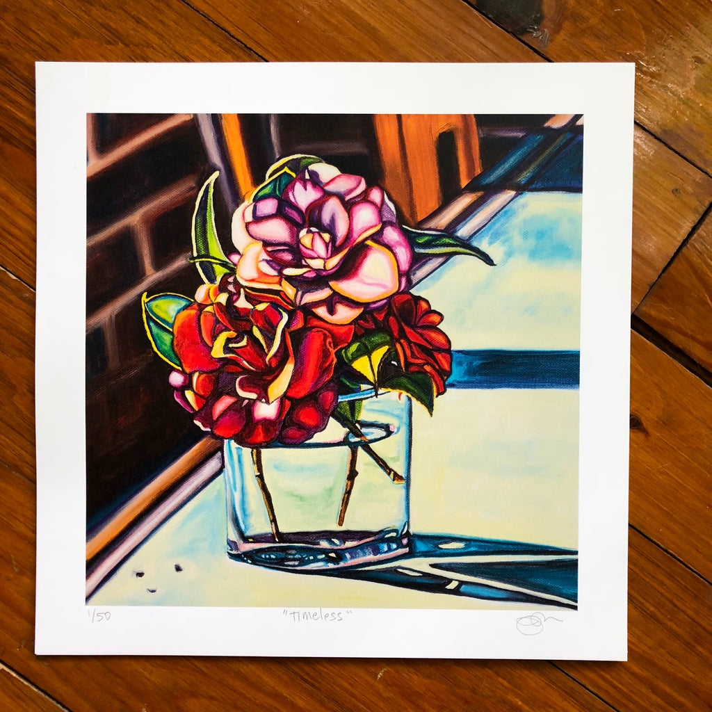 "TIMELESS" 12" x 12" Paper Art Print - LIMITED EDITION!