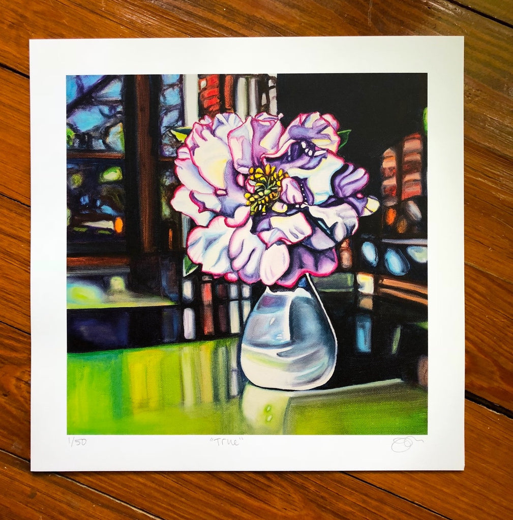"TRUE" -- 12" x 12" Paper Art Print - LIMITED EDITION!