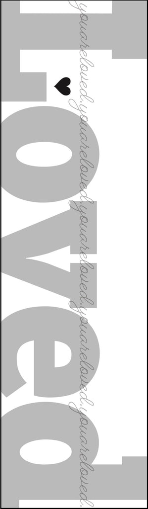 "YOU ARE LOVED" set of 8 notes of kindness