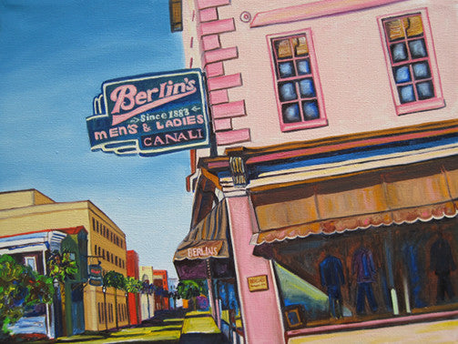 "Berlin's" Medium Matted Print