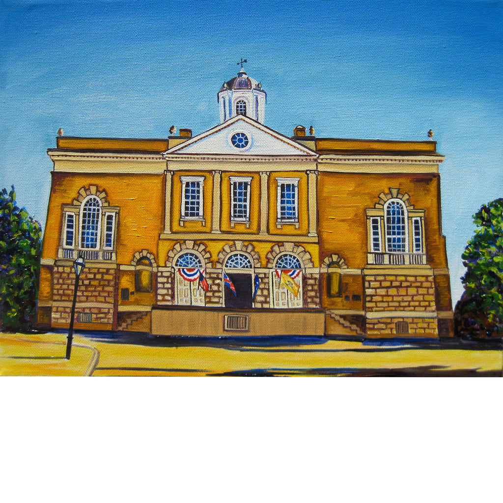 "Old Exchange" 16 x 12 Paper Art Print