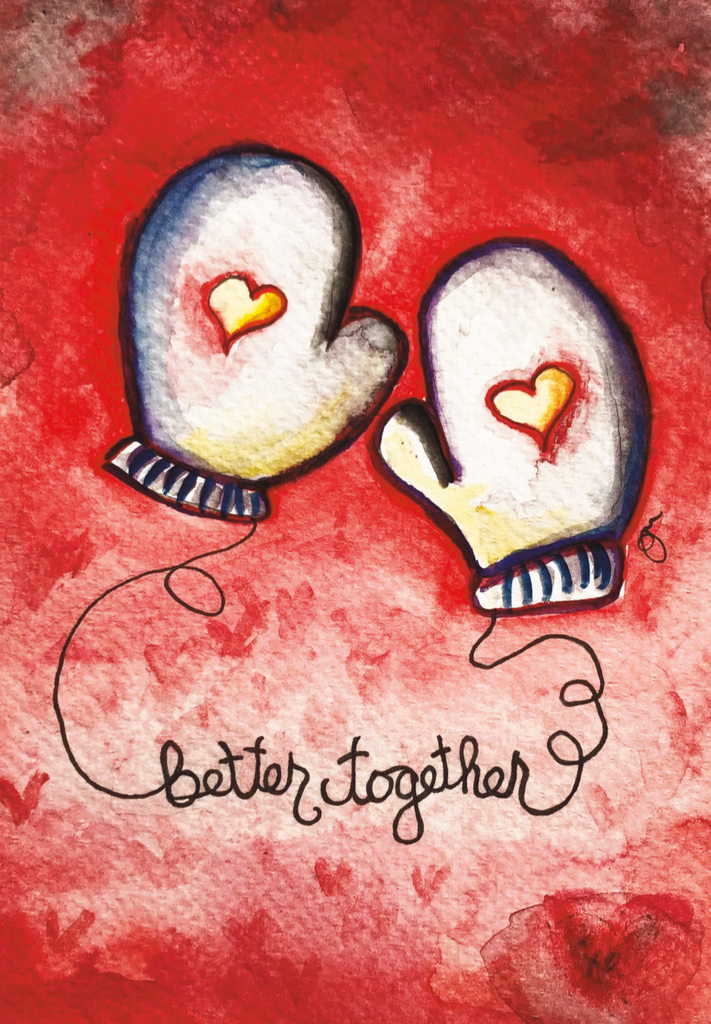 “BETTER TOGETHER” Greeting Card