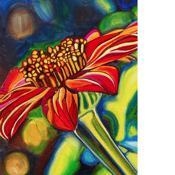 "Mexican Sunflower" 16" x 20" Decorator ART PRINT