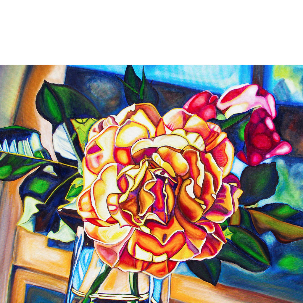 "Mrs. Horton's Roses" 20" x 16" Decorator ART PRINT