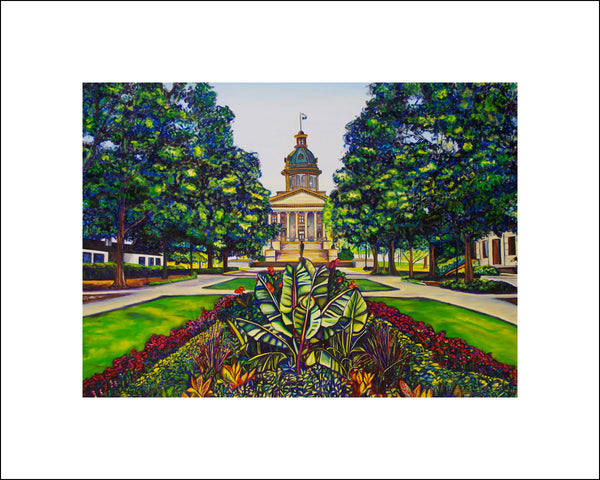 "SC State House" Large Paper Art Print